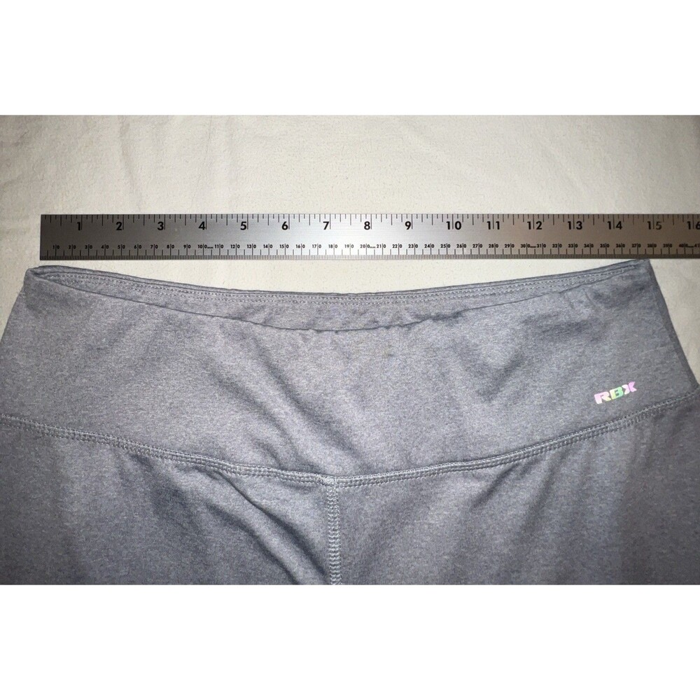 RBX Performance Ladies Activewear‎ Leggings Gym Running Yoga Size Large Gray - Picture 6 of 8